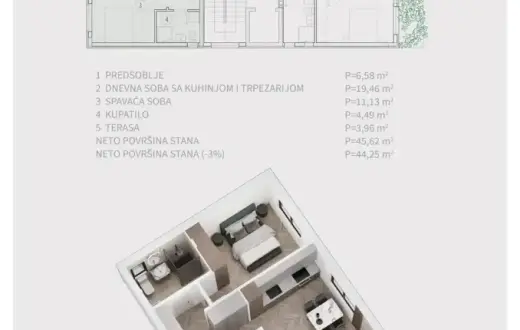 Stanovi različitih struktura u Čalijama